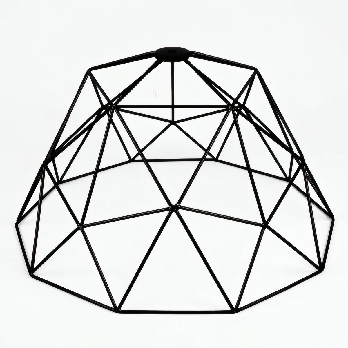 XL metal dome cage lampshade Ø 35 cm with E27 socket