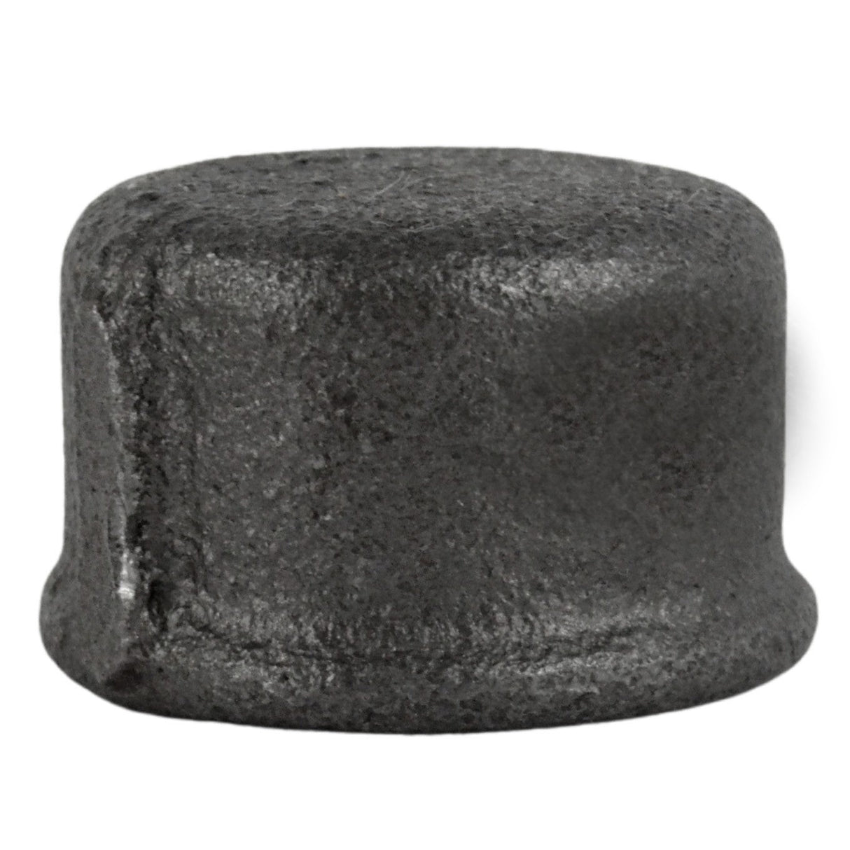 Eco black cast iron female plug - threaded plumbing fitting - view 2