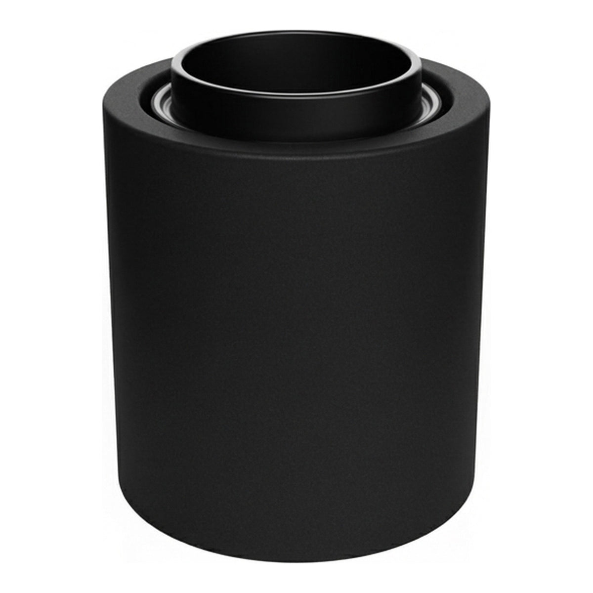 E27 waterproof IP44 wall or ceiling socket — Black