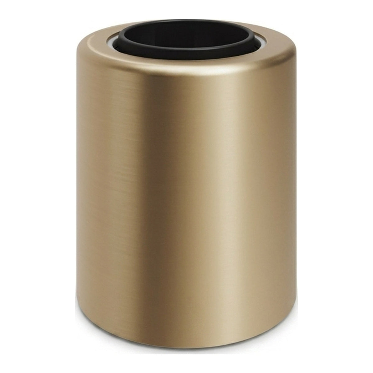 E27 wall or ceiling socket in metal — Satin bronze