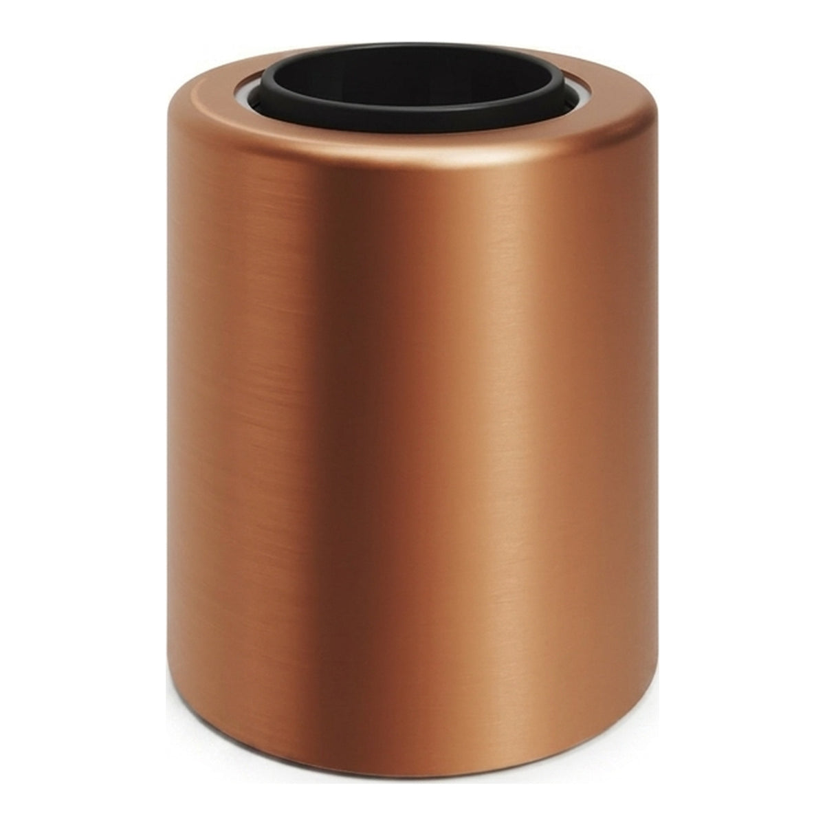 E27 wall or ceiling socket in metal — Satin copper