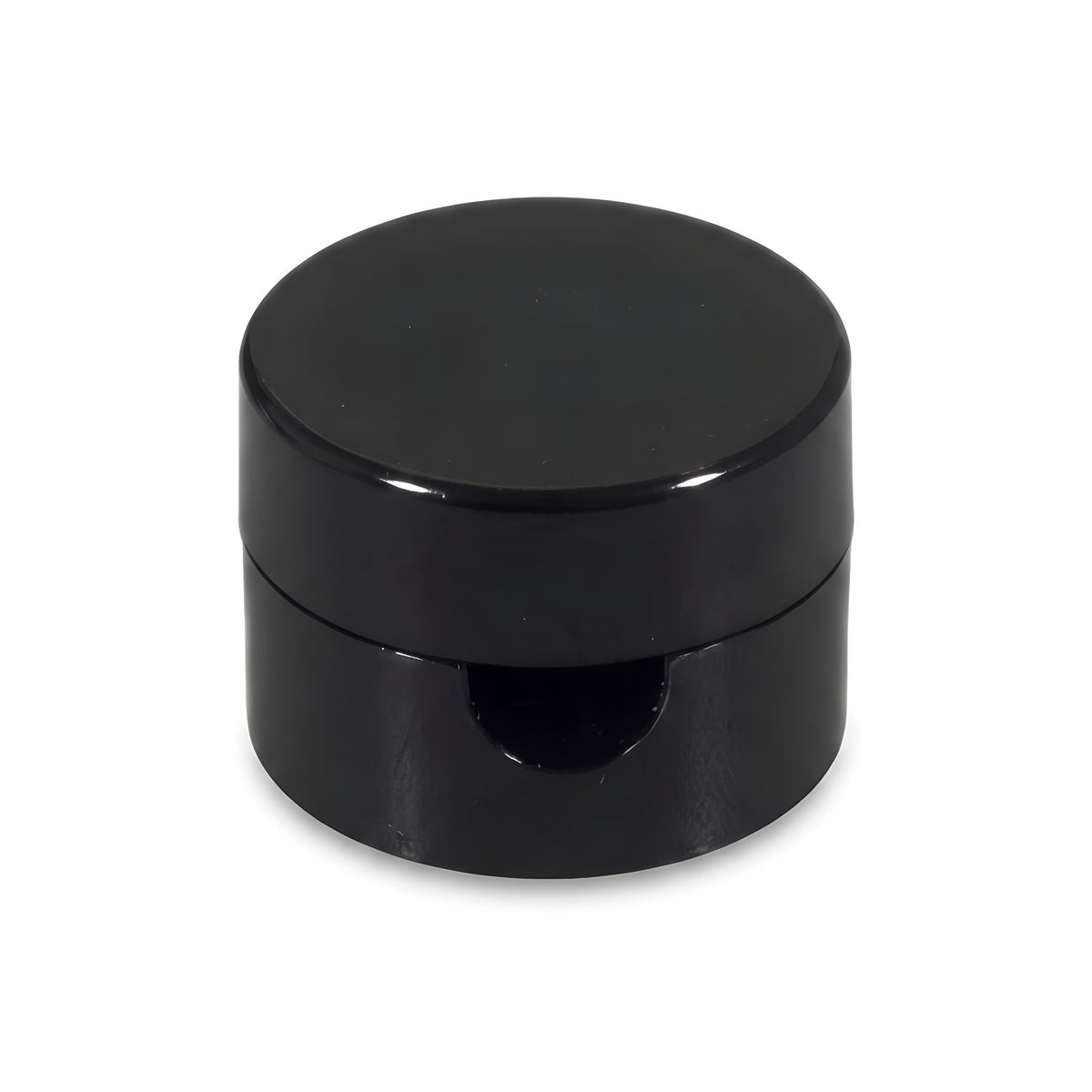 Universal wall cable clip for fabric cable — Black