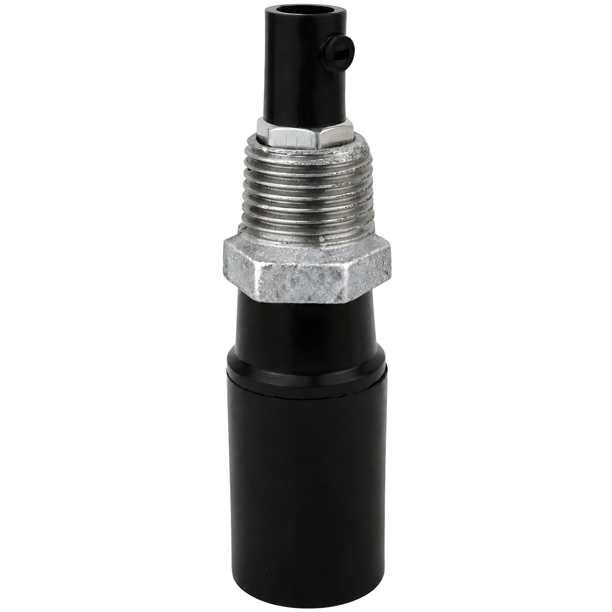 E14 bakelite socket kit on 1/2'' (15x21mm) male galvanized cast iron fitting