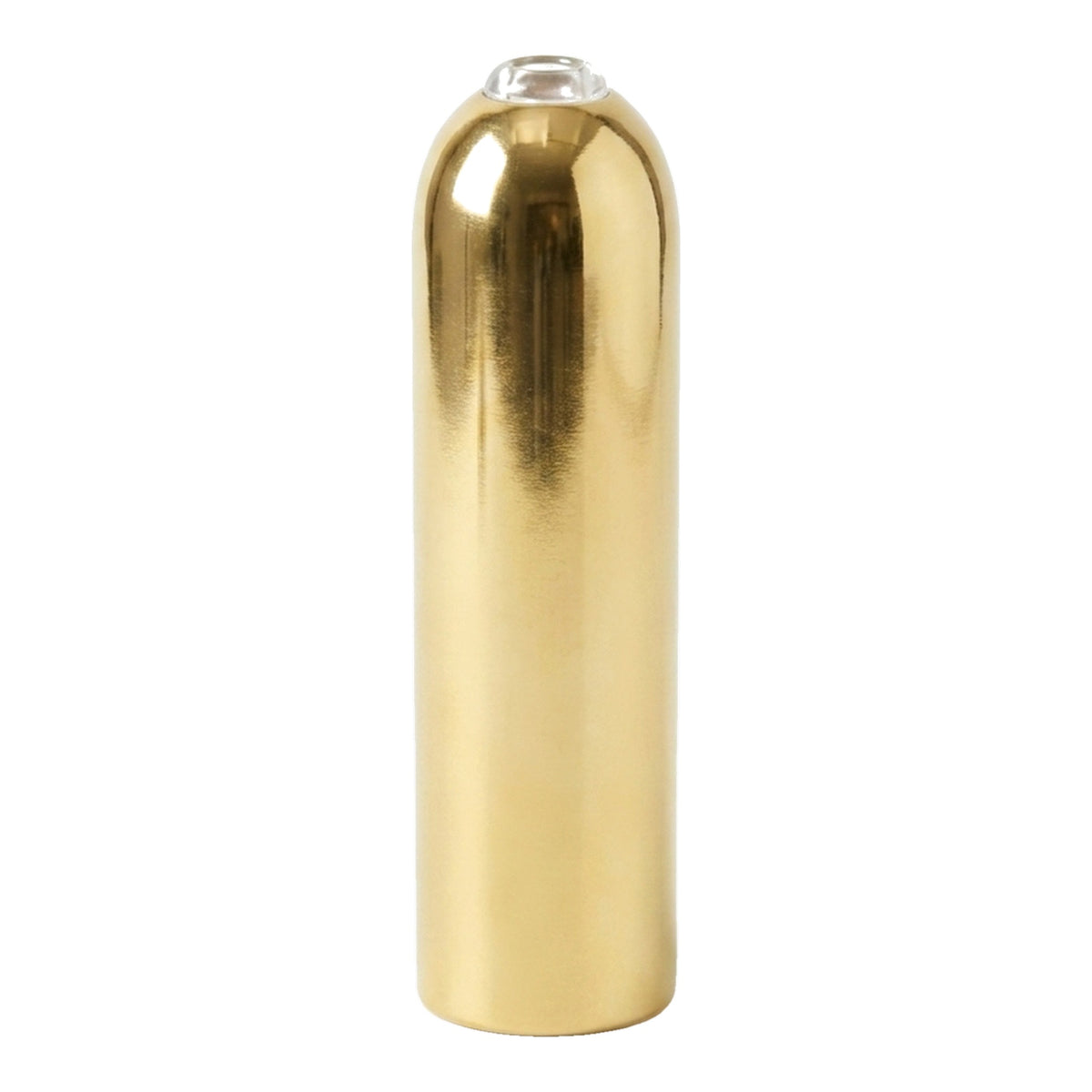 E14 compact metal socket — Brass