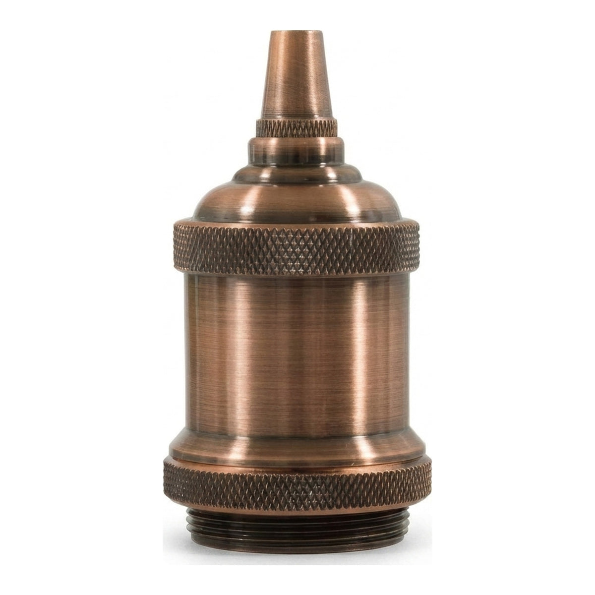 E27 vintage aluminium socket — Copper