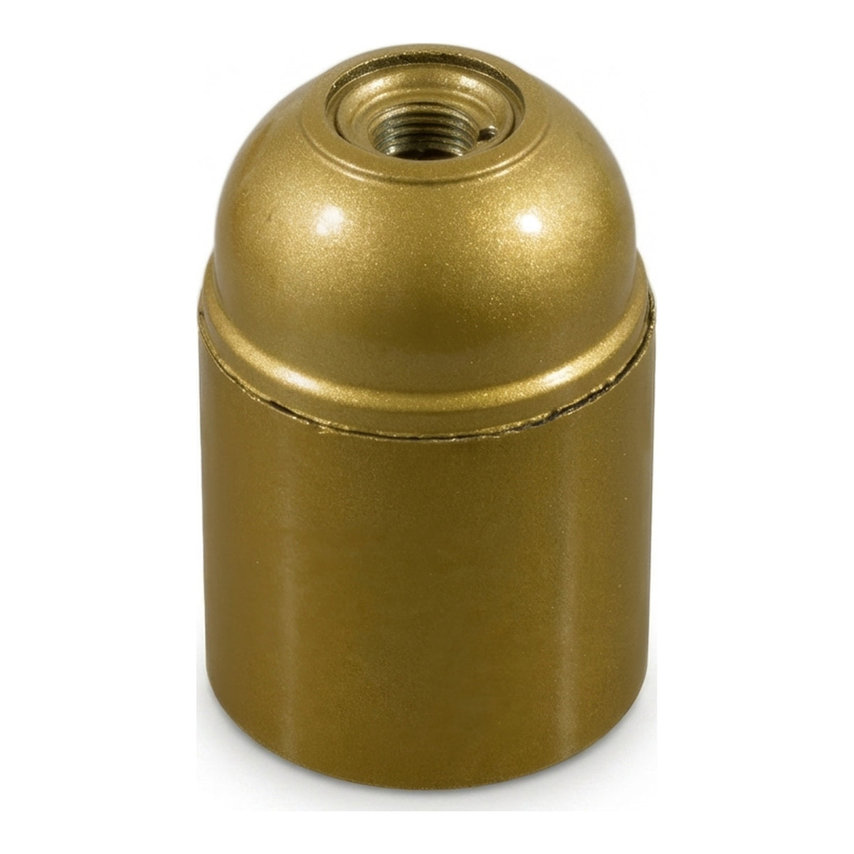 E27 bakelite socket — Gold