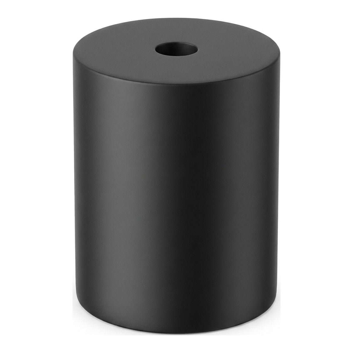 E27 wood socket — Black