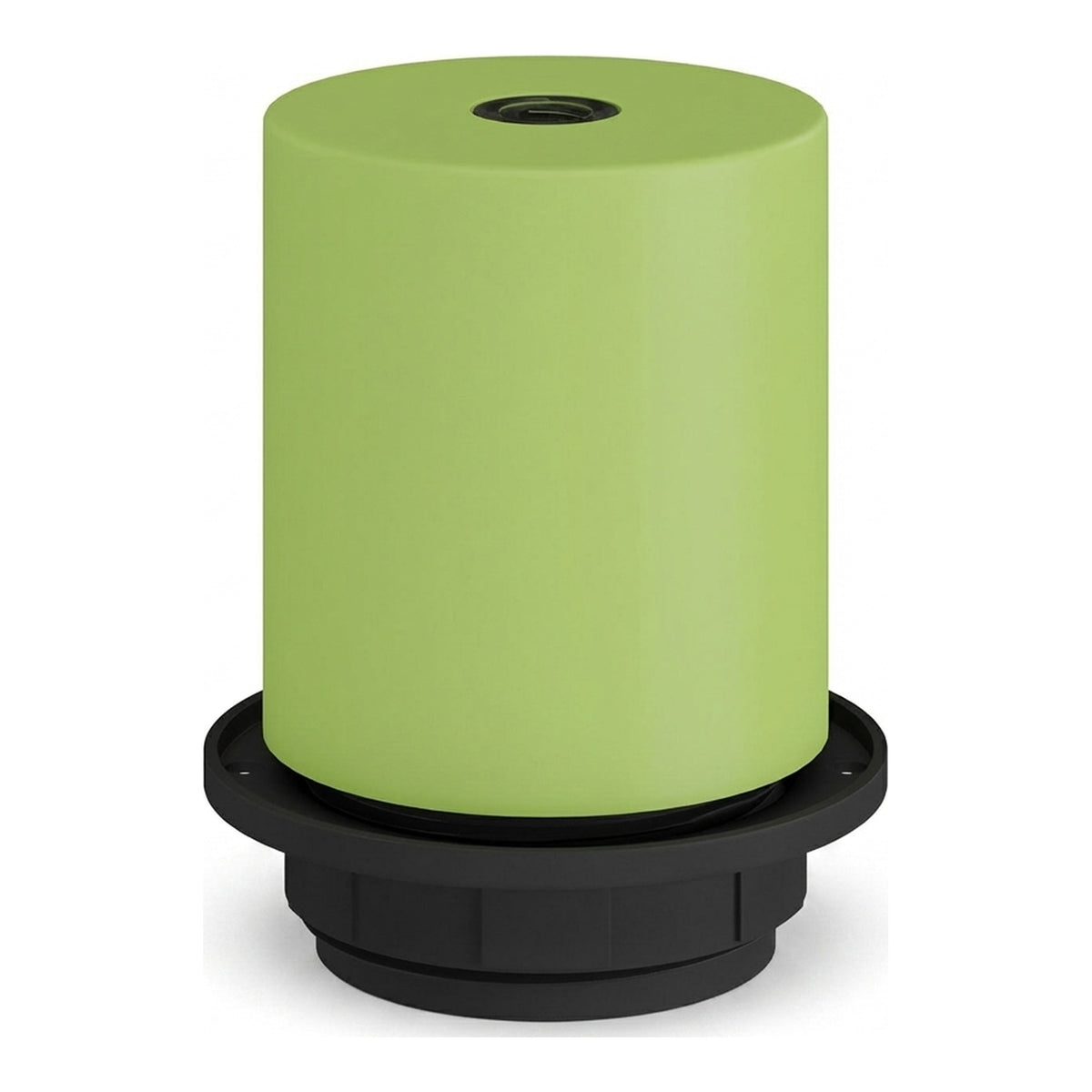 E27 half-threaded metal socket — Meadow green