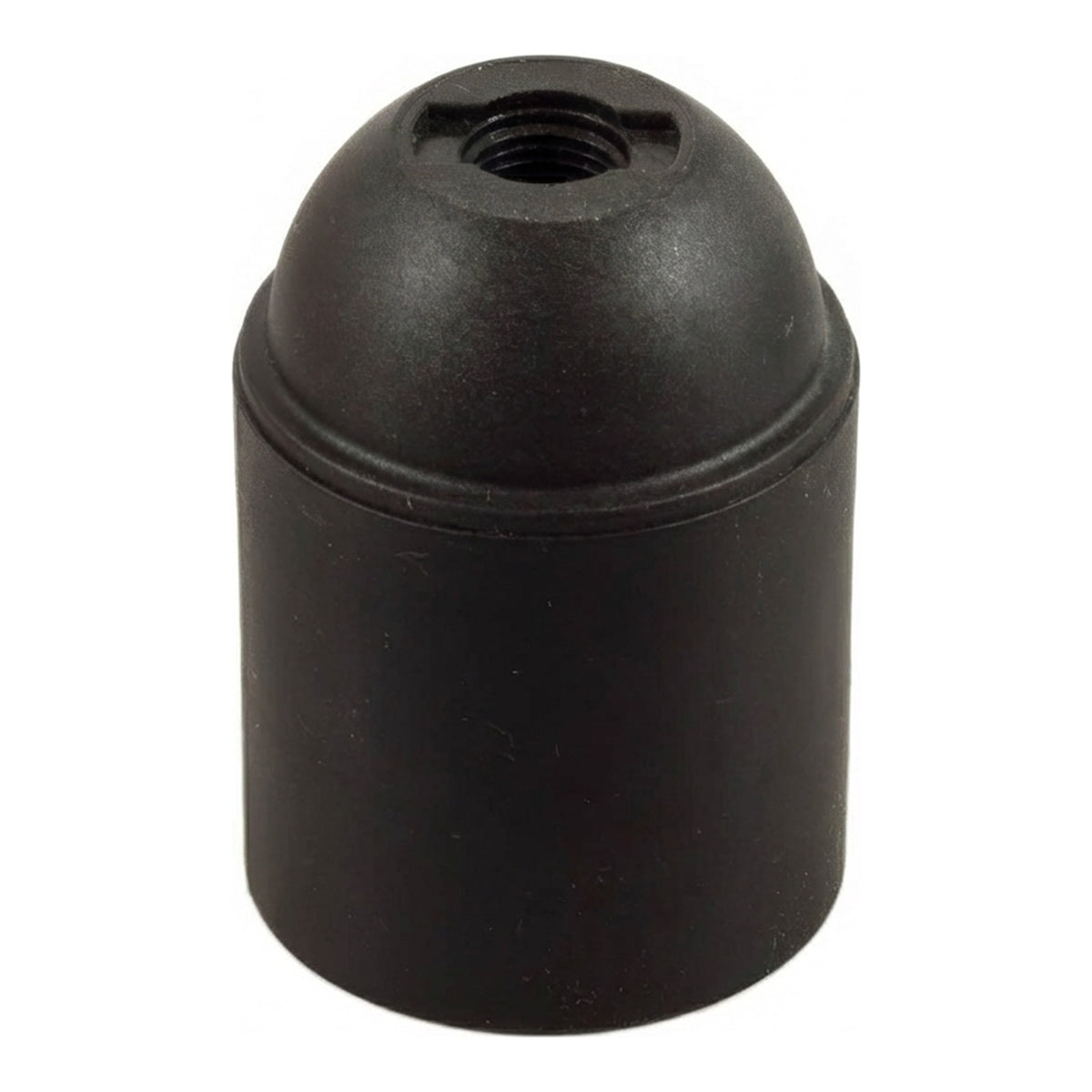 E27 thermoplastic socket — Black