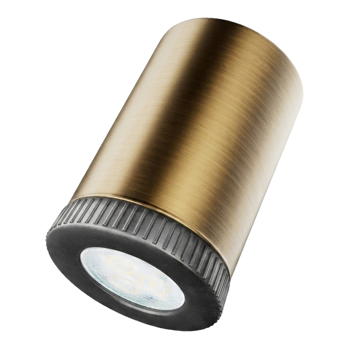 Mini LED spotlight in metal for Mini GU10 bulbs — Satin bronze
