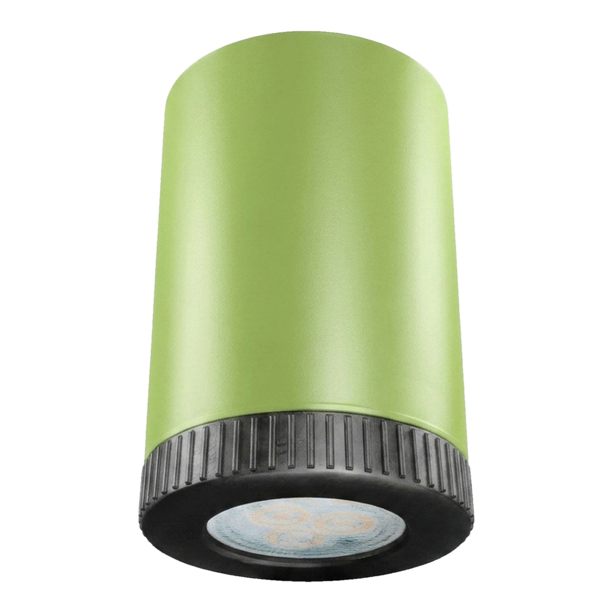 Mini LED spotlight in metal for Mini GU10 bulbs — Meadow green