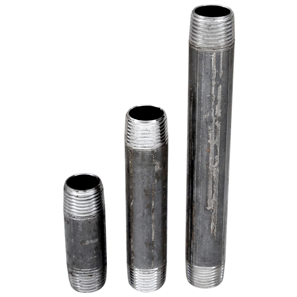 Destockage - Pipe 1/2'' - Choix 2 - 15x21mm black steel - threaded