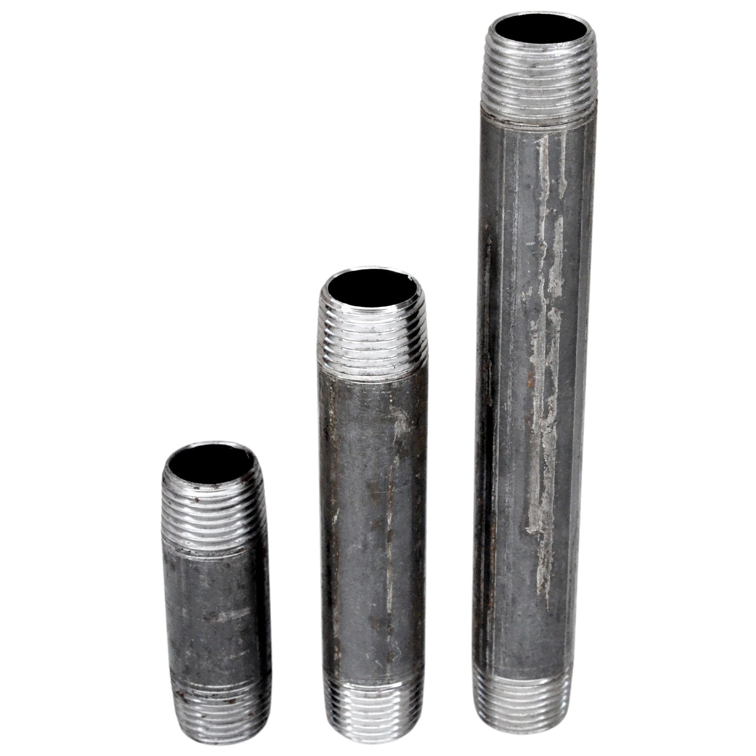 Destockage - Pipe 1/2'' - Choix 2 - 15x21mm black steel - threaded