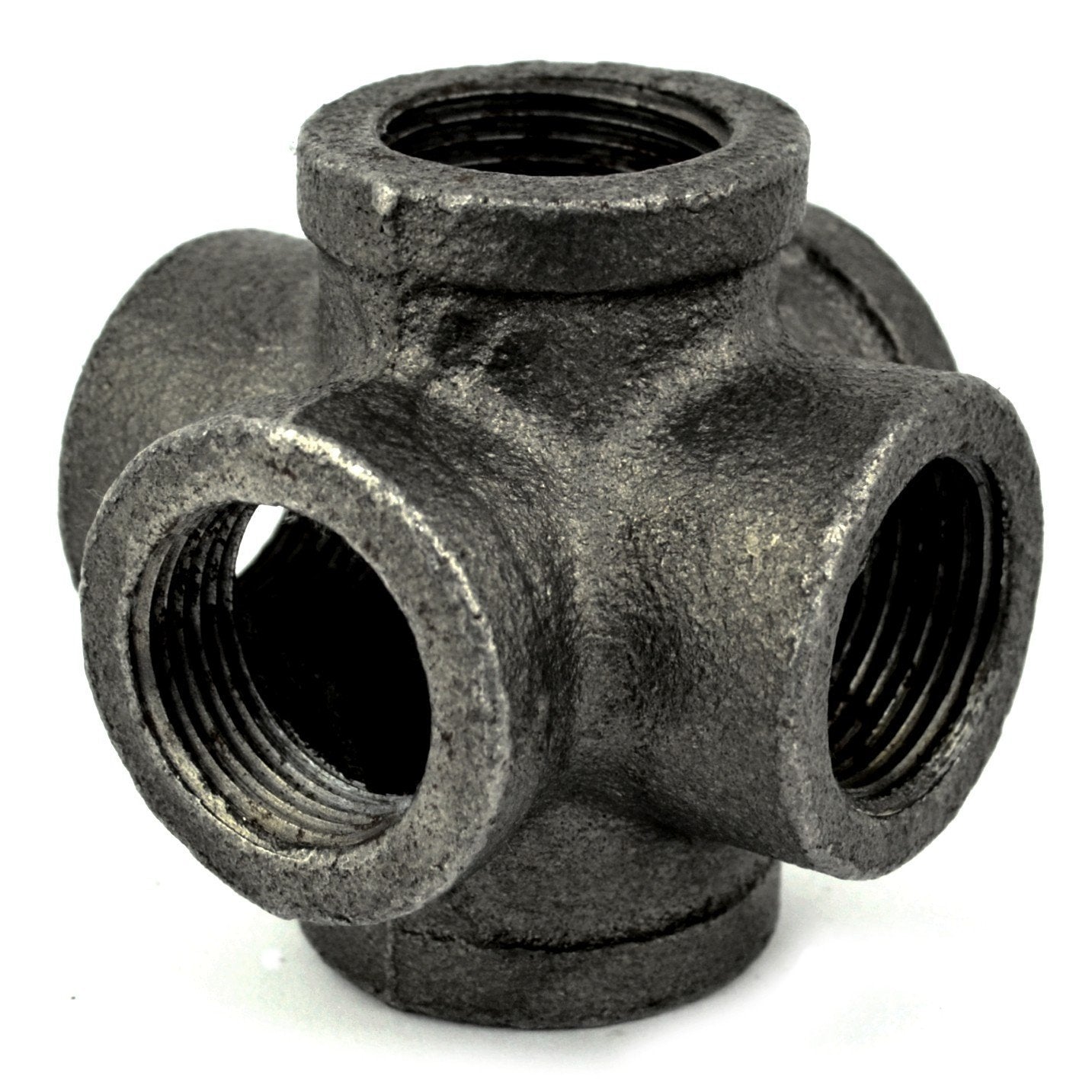 Distributeur plomberie fonte noir 6 sortie