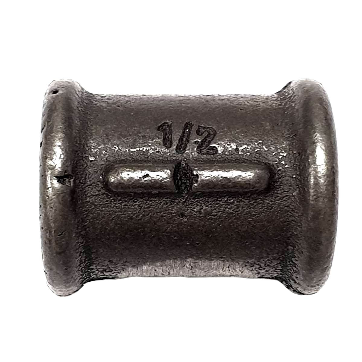 Right/Left Sleeve FF black cast iron 1/2" Ø21 threaded on threads