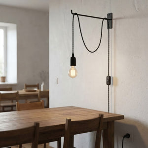 All fabric cable pendant lights