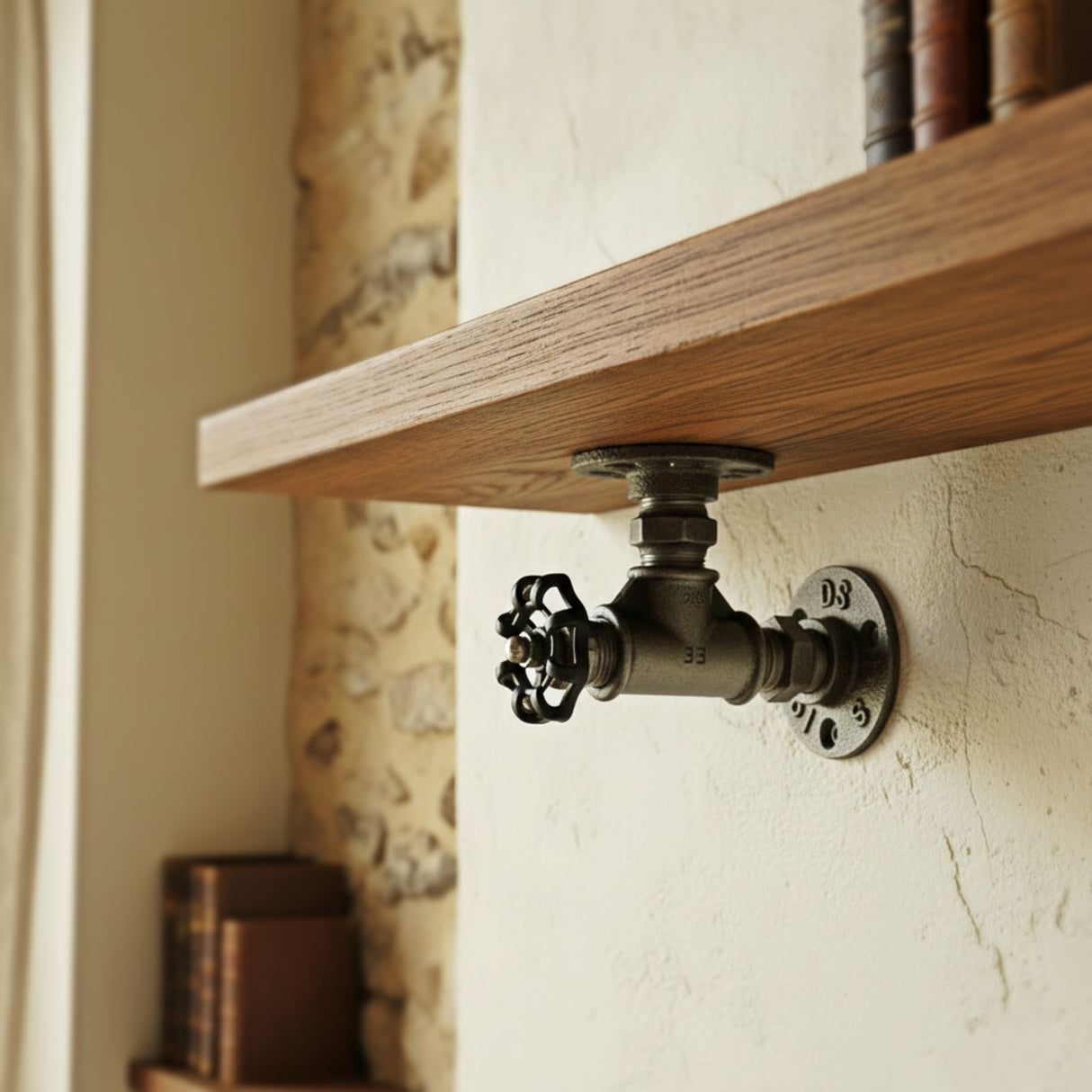 Black Handwheel Bracket | Model 3