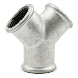 Y galvanized plumbing pipe