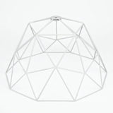 XL metal dome cage lampshade Ø 35 cm with E27 socket