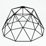 XL metal dome cage lampshade Ø 35 cm with E27 socket