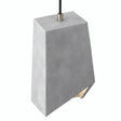 Prism cement lampshade with E27 socket — Light cement