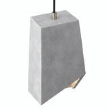 Prism cement lampshade with E27 socket — Light cement