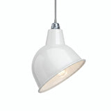 Lampshade with slanted opening Ø 30 cm for E27 socket — White