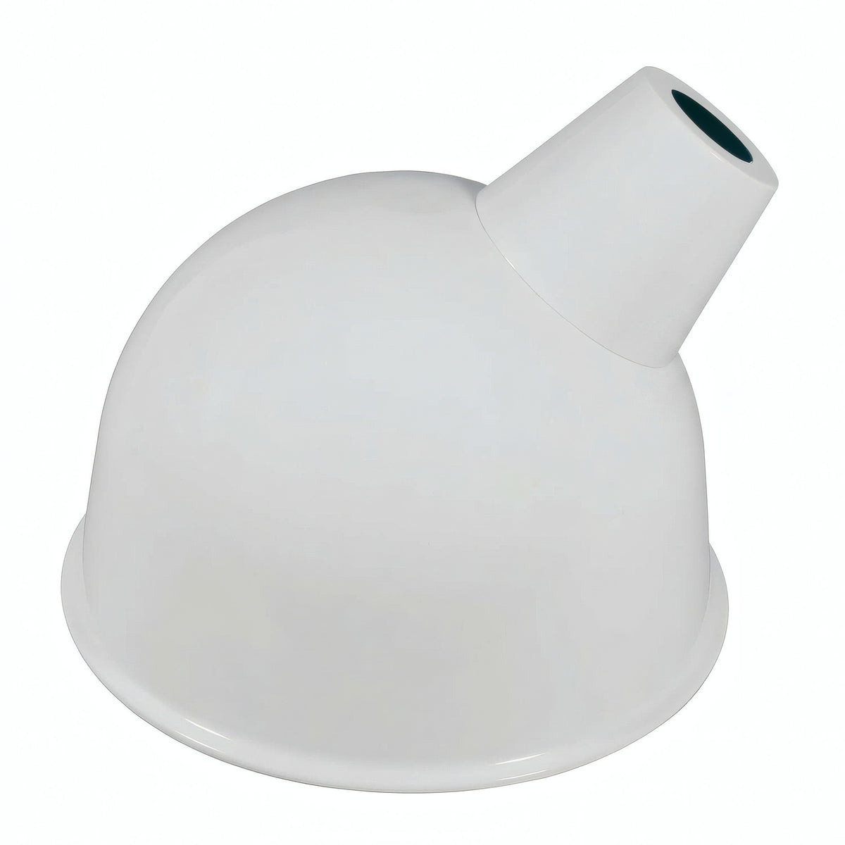 Lampshade with slanted opening Ø 30 cm for E27 socket — White