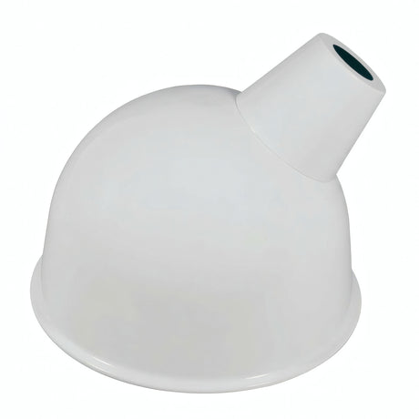 Lampshade with slanted opening Ø 30 cm for E27 socket — White