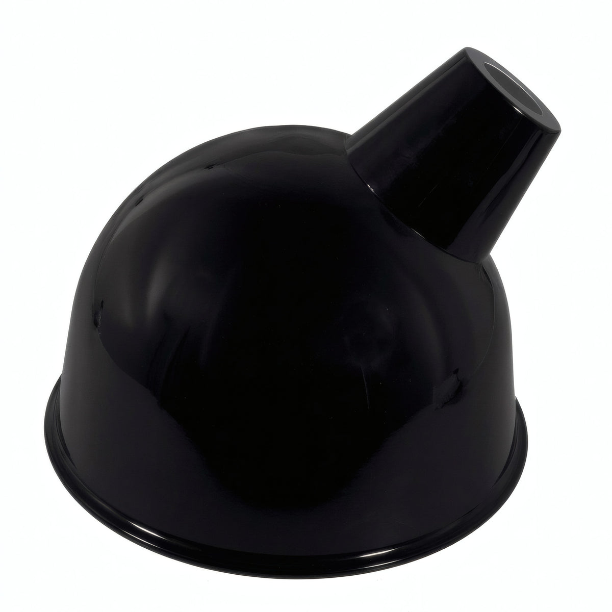 Lampshade with slanted opening Ø 30 cm for E27 socket — Black