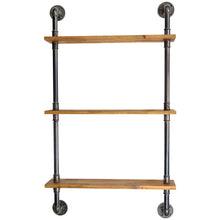 Shallow shelving kit - wall-mounted or free-standing - made-to-measure