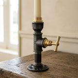 Steampunk candlestick Tap