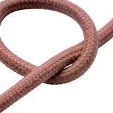 Round cotton fabric cable – Marsala