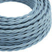 Twisted cotton fabric cable – Ocean blue