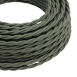 Twisted cotton fabric cable – Sage green