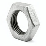 Lock nut in galvanised cast iron - product photo on white background 14