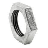 Galvanized cast iron locknut - threaded locknut made of cast iron