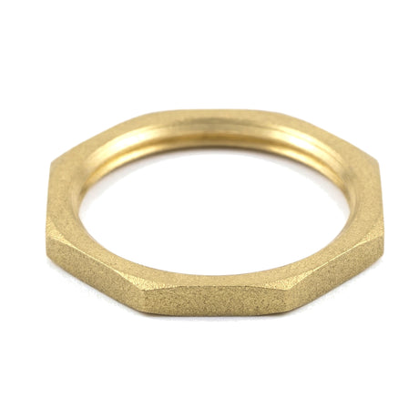 CW617N brass locknut BSP