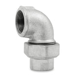 galvanized plumbing union elbow