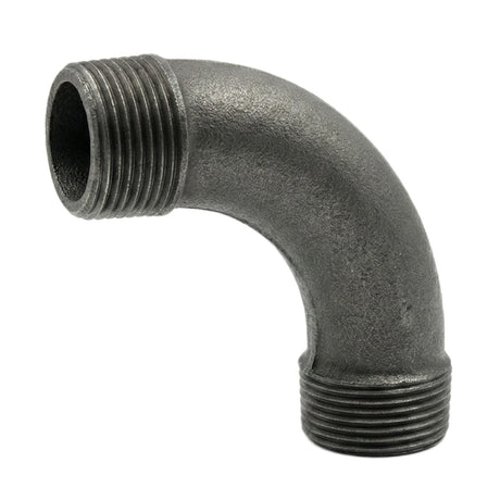 large radius cast iron male/male elbow