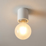 E27 waterproof IP44 wall or ceiling socket — White