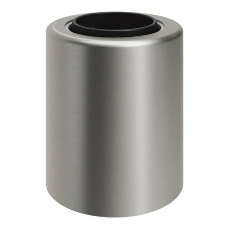 E27 wall or ceiling socket in metal — Satin titanium