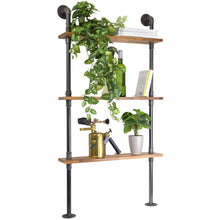 Shallow shelving kit - wall-mounted or free-standing - made-to-measure