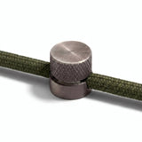 Metal wall-mount cable clip for fabric cable