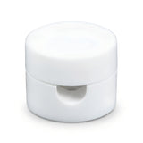 Universal wall cable clip for fabric cable — White