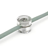 Universal wall cable clip for fabric cable — Clear