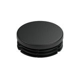 Black plastic insert for female fitting 1″1/4 33x42, top view of the flat head