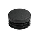 Black plastic insert for female fitting 3/4″ 20x27, top view of the flat head
