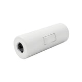 Cylindrical single-pole rocker switch with earth terminal