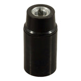 E14 bakelite socket — Black